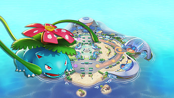 Ivysaur, Pokemon Unite, Venusaur build, Pocket tactics HD wallpaper