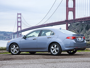 Auto, Acura, Cars, Bridge, Side View, Style, Akura, 2010, Tsx HD wallpaper