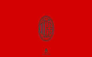A.C. Milan, soccer, acmilan, logo, football HD wallpaper
