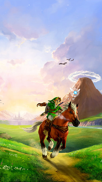 Epona's Gallop — Ocarina of Time , video game, The Legend Of Zelda: Ocarina Of Time HD phone wallpaper