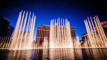 Vegas , Featured by Ryan Cunningham, High-resolution , Stunning cityscape HD wallpaper