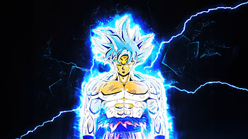 The Goku Dragon Ball Ultra Instinct Power , goku, dragon-ball-super, anime, dragon-ball, behance, artist, artwork, digital-art HD wallpaper