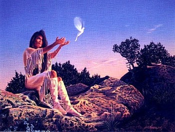 peace and dom, native, abstract, dove, woman HD wallpaper
