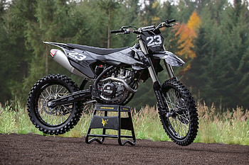 MX Graphics Kit, KTM Dirt Bikes HD wallpaper