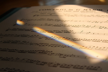 Music, Rainbow, Miscellanea, Miscellaneous, Notes, Ray HD wallpaper