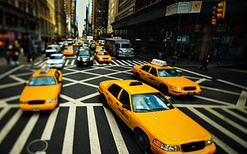 New York City Taxi, new york city, taxi, new york, taxicab HD wallpaper