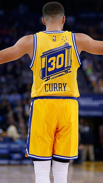 Curry, Yellow Jersey HD phone wallpaper