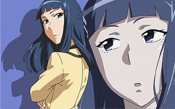 Tatsuki, school uniform, anime, hyakko HD wallpaper