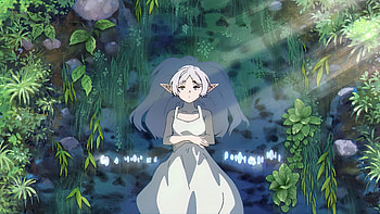 frieren in river, Frieren (Frieren: Beyond Journey's End), Anime, Frieren: Beyond Journey's End HD wallpaper