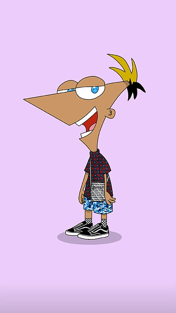 Phineas and Ferb, Please follow me, Mario characters, Character HD phone wallpaper