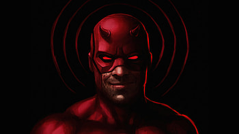 Daredevil Comic Portrait, daredevil, superheroes, artist, artwork, digital-art, artstation HD wallpaper
