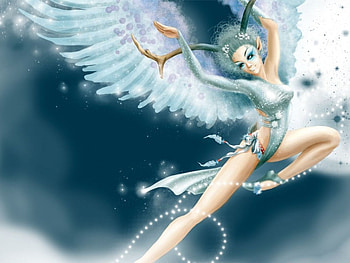 DANCING ELF, dancing, elf, cg, fantasy HD wallpaper