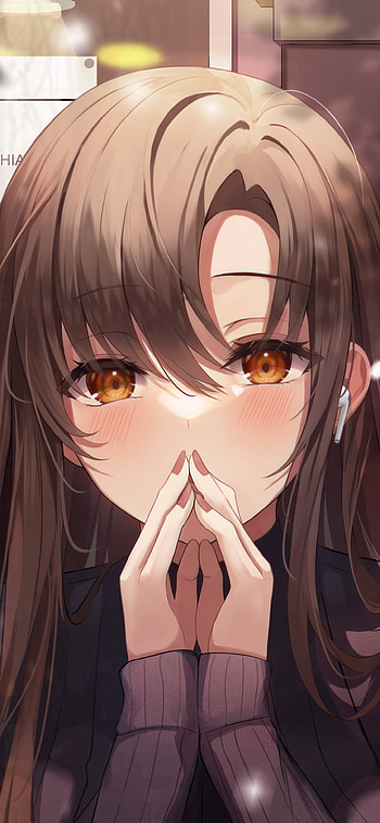 Amber-Eyed Muse — Anime , Anime, girl, anime girl HD phone wallpaper