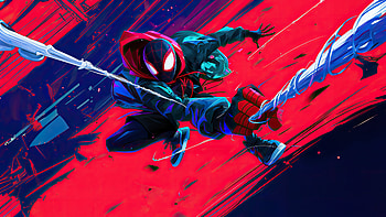 Spider Man Across The Spider Verse Ai, miles-morales, spiderman, superheroes, artwork, art, ai, digital-art, deviantart HD wallpaper