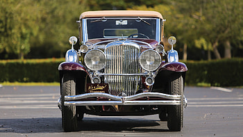 1934 Duesenberg Model SJ, classic car, front HD wallpaper