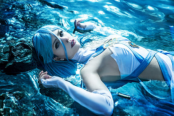 Azura Fire Emblem Cosplay, girls, cosplay, anime, fantasy-girls, deviantart HD wallpaper