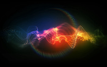 Abstract, Shine, Light, Multicolored, Motley, Shadow, Wavy HD wallpaper