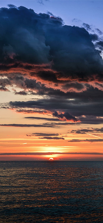Sunset beauty, , Vibrant display, Mobile background HD phone wallpaper
