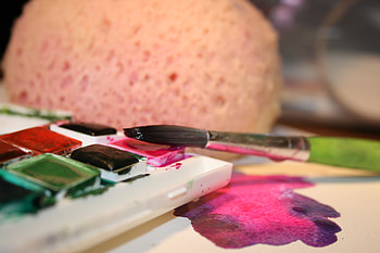 Miscellanea, Miscellaneous, Paints, Brush, Artist HD wallpaper