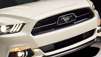 Ford Mustang GT 50 Year Limited Edition Logo for HD wallpaper