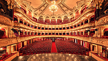 National Theatre, Cluj-Napoca, Romania, man made, theater HD wallpaper