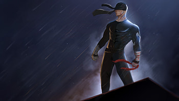 Dare Devil , daredevil, superheroes, artist, artwork, digital-art, deviantart HD wallpaper