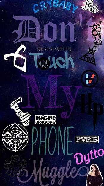Don't Touch My , Mobile, Alert Screen HD phone wallpaper