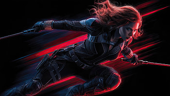 Black Widow Tactical Stance, black-widow, superheroes, artwork, art, digital-art, dark, black, ai HD wallpaper