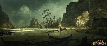 Last Epoch Shipwreck Scene, video game, Last Epoch HD wallpaper