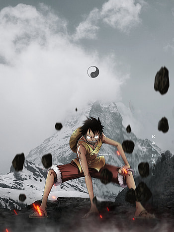 Luffy, cloud, sky HD phone wallpaper