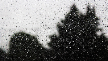 Water Drops On Glass, water, glass, nature, drops, graphy HD wallpaper