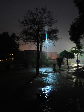 Night Rain, sky, loneliness, solitude HD phone wallpaper