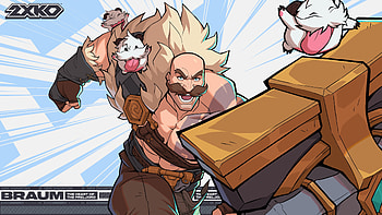 Braum Ultra - League of Legends Action, video game, 2XKO, Braum (League Of Legends) HD wallpaper