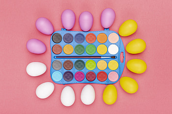 Easter Egg Palette — Holiday, easter egg, holiday, Easter HD wallpaper