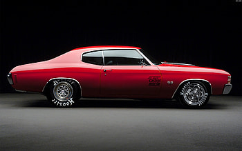 yr54, chevy, car, red, f HD wallpaper