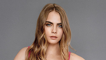 2018, blonde, blue eyes, Cara Delevingne HD wallpaper