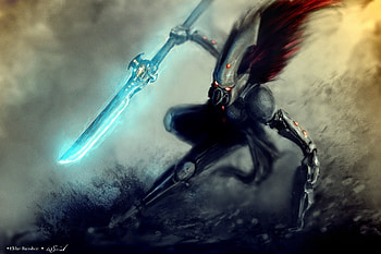 General Eldar Warhammer 40,000 Howling Banshee HD wallpaper