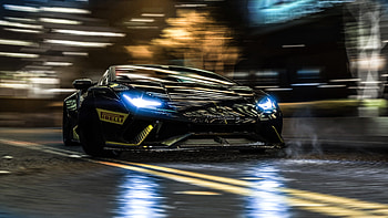 GTA V Lamborghini In Motion , gta-5, gta-v, games, lamborghini HD wallpaper