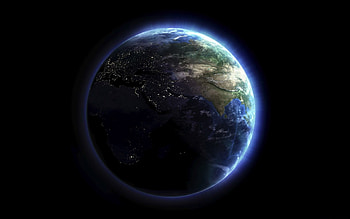 India, , From Space, Near East HD wallpaper