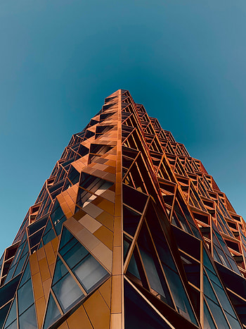 Edge of building, architecture HD phone wallpaper