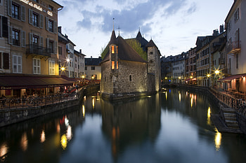 Palais de I'sle, Medieval, Architecture, France, Castle, River HD wallpaper