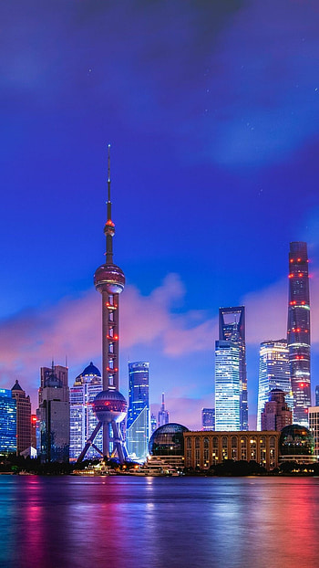 Oriental Pearl TV Tower, China HD phone wallpaper