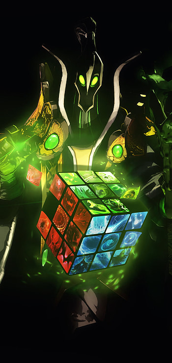 Rubick's Arcane Cube — Dota 2 , video game HD phone wallpaper