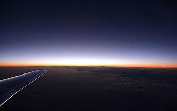 Nature, Sky, Flight, Evening, Plane, Airplane, Handsomely, It's Beautiful HD wallpaper