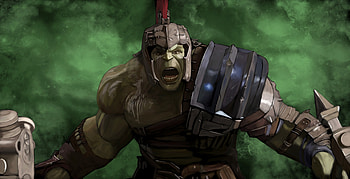 Hulk, gladiator, superhero, artwork HD wallpaper