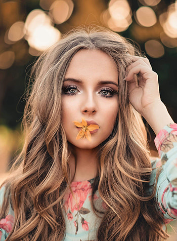 Woman model, blonde and pretty HD phone wallpaper
