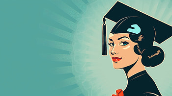 Woman in Graduation Cap - College Achievement, woman, graduation, college, portrait HD wallpaper
