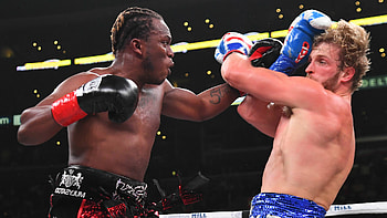 KSI vs Logan Paul 2, Boxing rematch, Intense rivalry, Epic showdown HD wallpaper