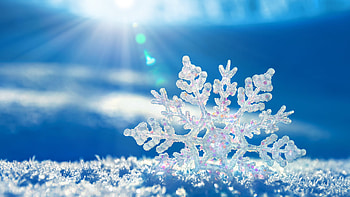 Winter, Background, Snow, Snowflakes HD wallpaper