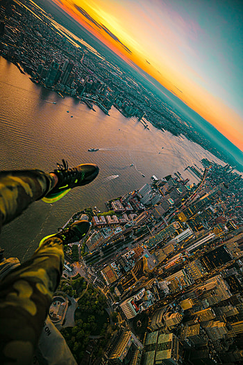 Rivers, City, View From Above, Miscellanea, Miscellaneous, Legs, Overview, Review HD phone wallpaper
